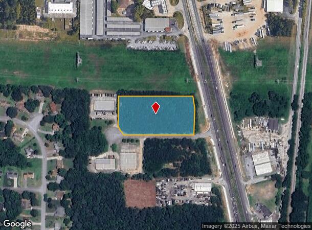  1562 Fendler Ct, Jonesboro, GA Parcel Map