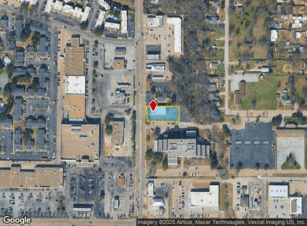  1211 S Bowen Rd, Arlington, TX Parcel Map