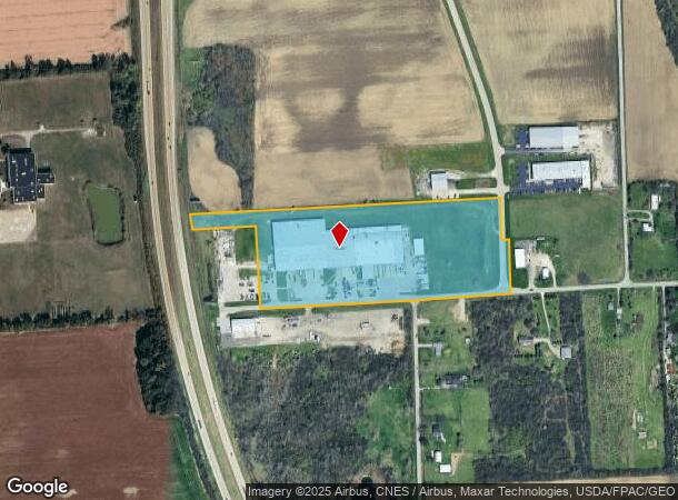 6194 Section Rd, Ottawa Lake, MI Parcel Map