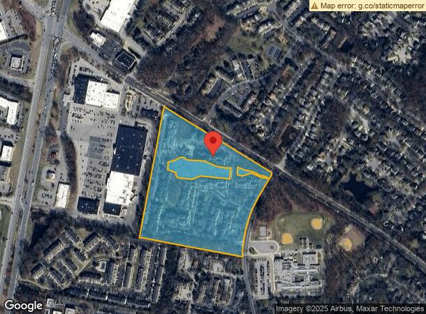  1623 Parkridge Cir, Crofton, MD Parcel Map