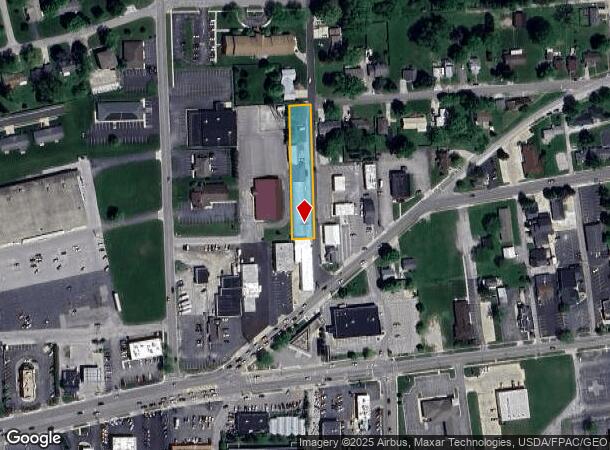  25 Allen St, Tiffin, OH Parcel Map