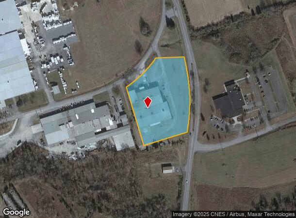  119 Industrial Dr, Surgoinsville, TN Parcel Map