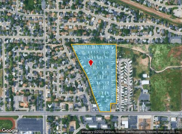 424 W Cherry Ln, Meridian, ID Parcel Map