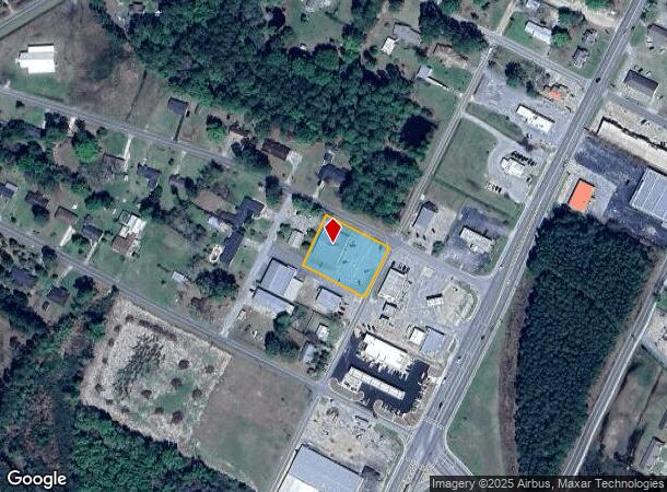 214 Central St, Baxley, GA Parcel Map