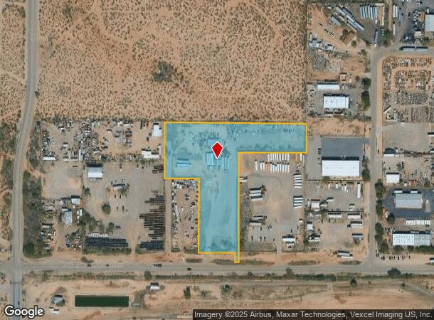 4831 E Los Reales Rd, Tucson, AZ Parcel Map