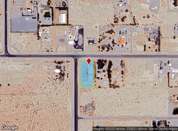 1021 E Gamebird Rd, Pahrump, NV Parcel Map