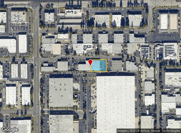  5622 Engineer Dr, Huntington Beach, CA Parcel Map