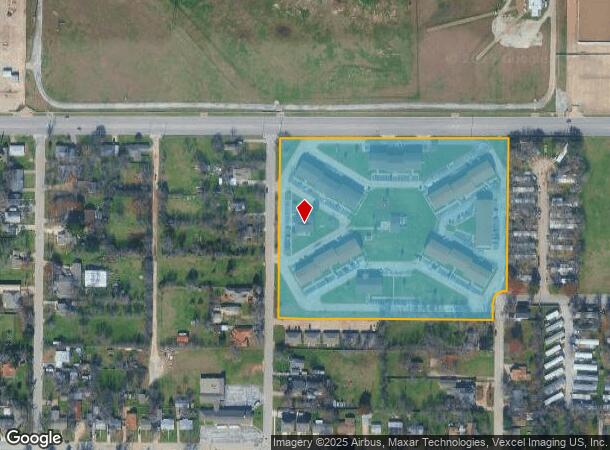 400 Ralph St, Fort Worth, TX Parcel Map