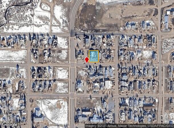  615 Teocalli Ave, Crested Butte, CO Parcel Map