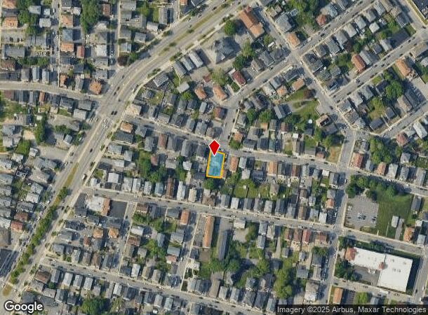  81 Tecumseh St, Fall River, MA Parcel Map