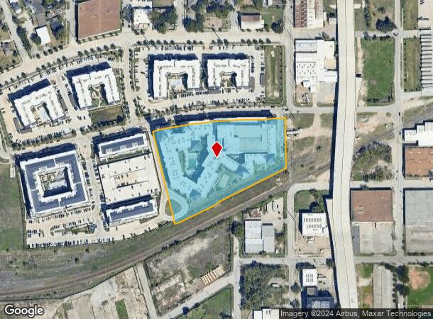  1550 Leona St, Houston, TX Parcel Map