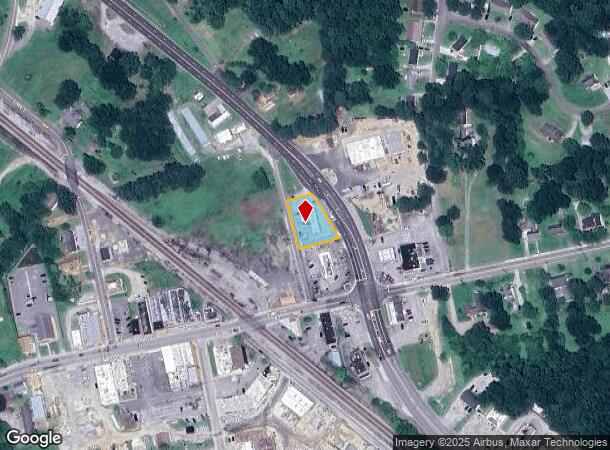  110 N County Dr, Waverly, VA Parcel Map