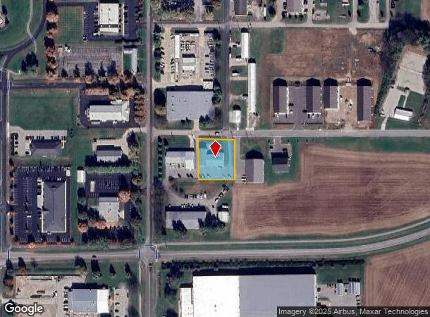  4475 Middle Rd, Columbus, IN Parcel Map