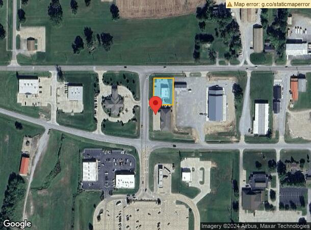  912 Commerce Dr, Fairfield, IL Parcel Map