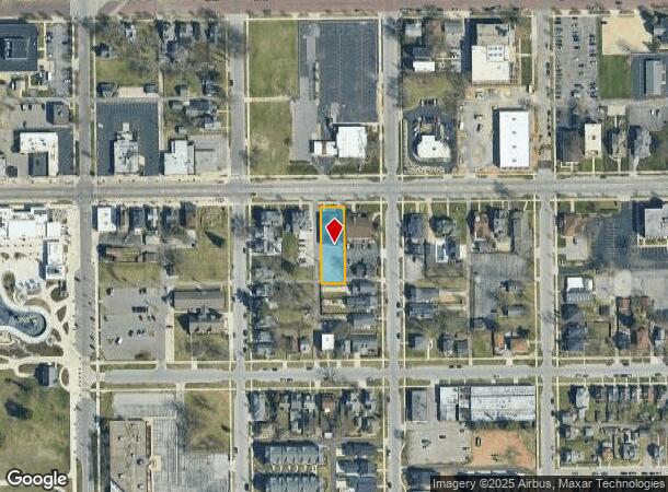 818 E Jefferson Blvd, South Bend, IN Parcel Map