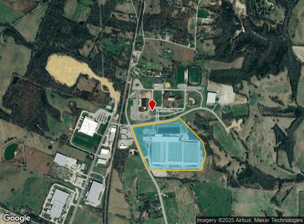  1000 Farristown Industrial Dr, Berea, KY Parcel Map