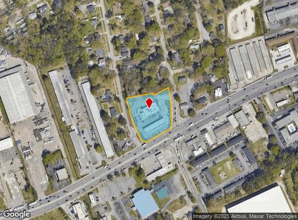  2704 Ashley Phosphate Rd, North Charleston, SC Parcel Map