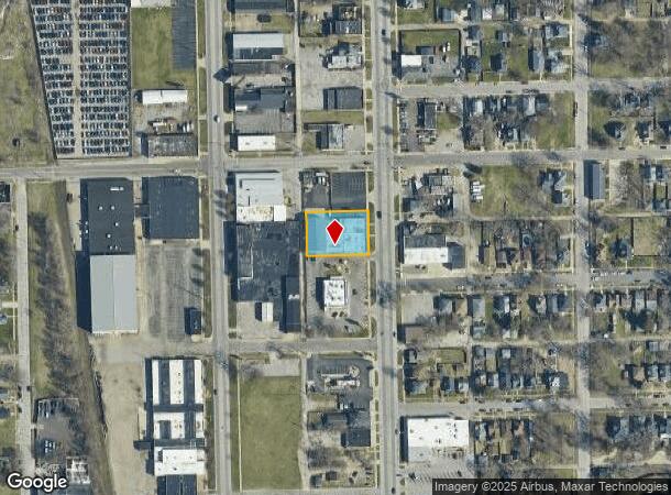  1919 S Michigan St, South Bend, IN Parcel Map