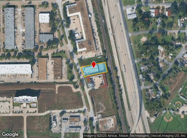  15458 W Hardy Rd, Houston, TX Parcel Map