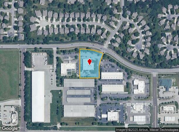 9201 W 133Rd St, Overland Park, KS Parcel Map