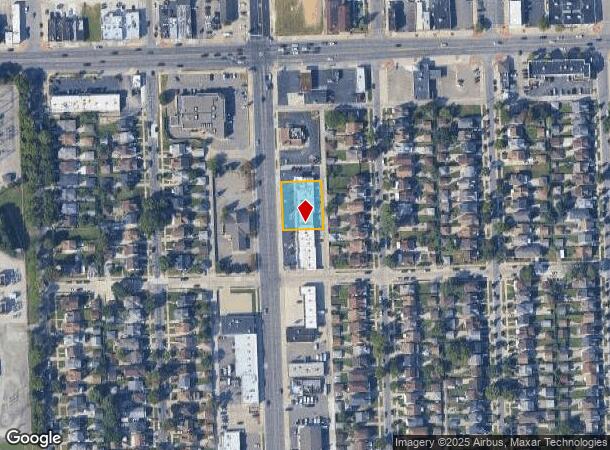 7030 Schaefer Rd, Dearborn, MI Parcel Map