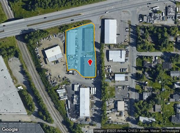 1218 W Intl Airport Rd, Anchorage, AK Parcel Map