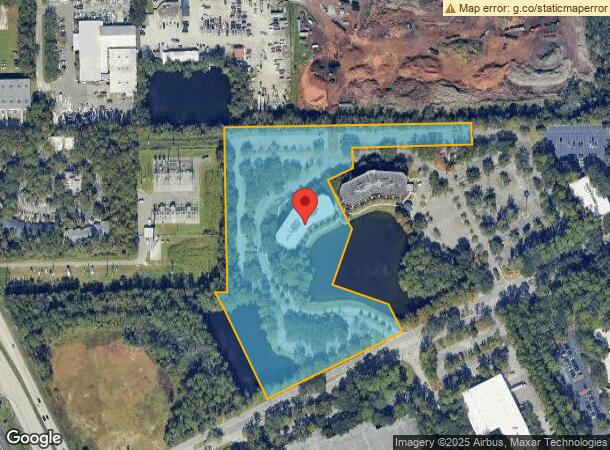  8171 Baymeadows Way W, Jacksonville, FL Parcel Map