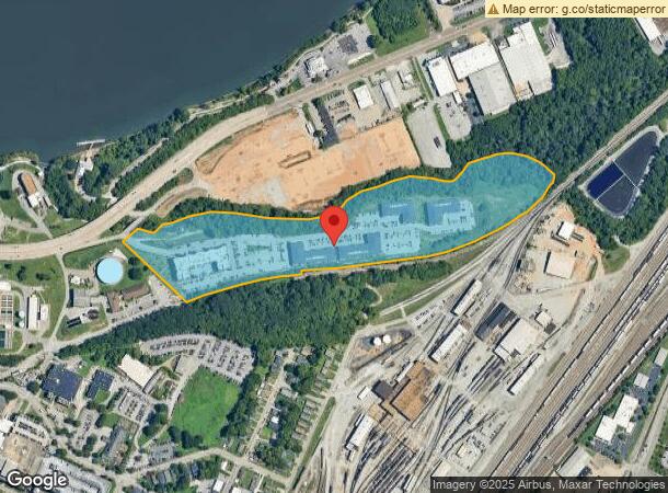  950 Riverside Dr, Chattanooga, TN Parcel Map