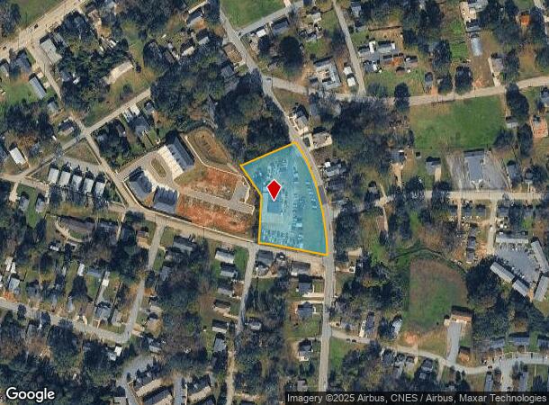 507 E Fairview Ave, Greer, SC Parcel Map