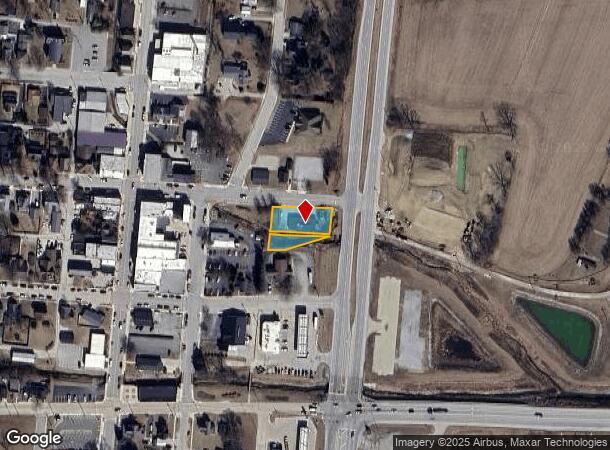 215 E 2Nd St, Roanoke, IN Parcel Map