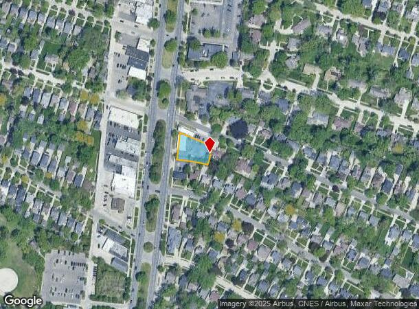  20136 Mack Ave, Grosse Pointe Woods, MI Parcel Map