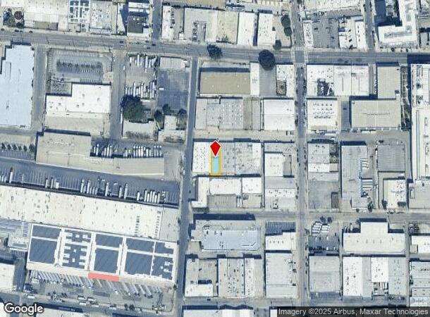 1908 E 7Th Pl, Los Angeles, CA Parcel Map