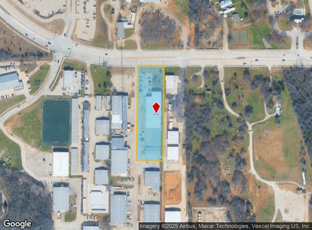 9070 Teasley Ln, Denton, TX Parcel Map