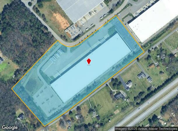  2700 Distribution Dr, Henrico, VA Parcel Map