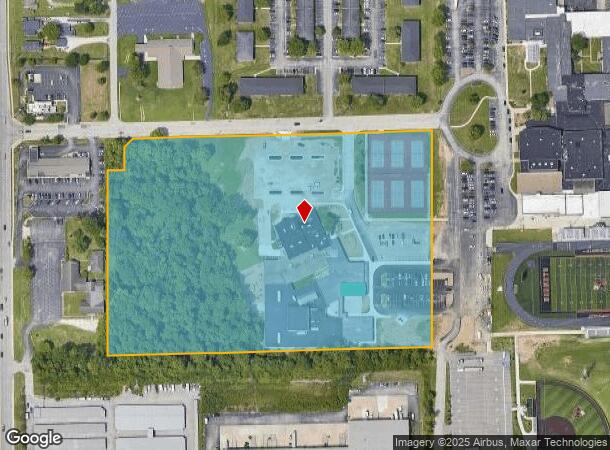 5201 Hornet Ave, Beech Grove, IN Parcel Map