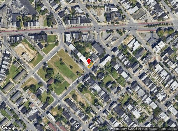  2201 Druid Hill Ave, Baltimore, MD Parcel Map