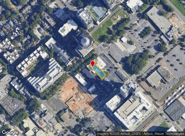  516 N Tryon St, Charlotte, NC Parcel Map