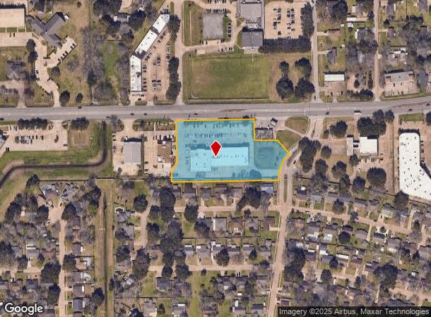 5402 Broadway St, Pearland, TX Parcel Map
