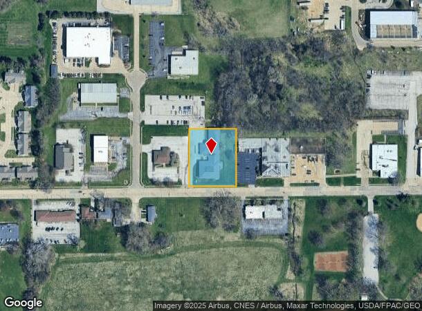  908 W 35Th St, Davenport, IA Parcel Map