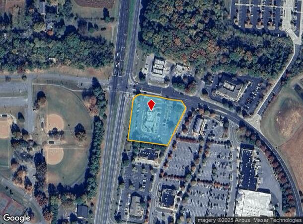  10850 Town Center Blvd, Dunkirk, MD Parcel Map