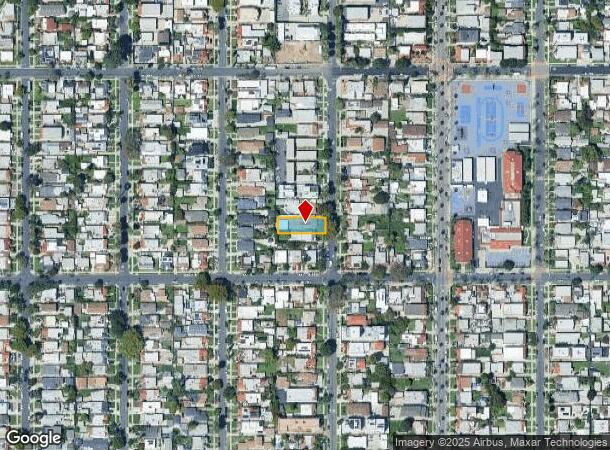 2947 West Blvd, Los Angeles, CA Parcel Map