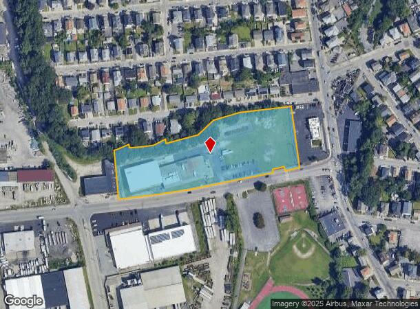  23 Higginson Ave, Central Falls, RI Parcel Map