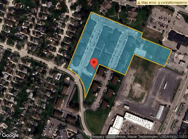  1630 W Lorain St, Monroe, MI Parcel Map