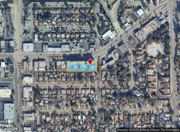  3768 E Colorado Blvd, Pasadena, CA Parcel Map