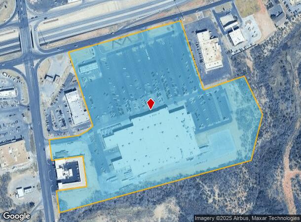  201 W Marcy Dr, Big Spring, TX Parcel Map