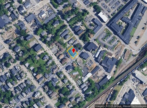  111 Beacon St, Worcester, MA Parcel Map