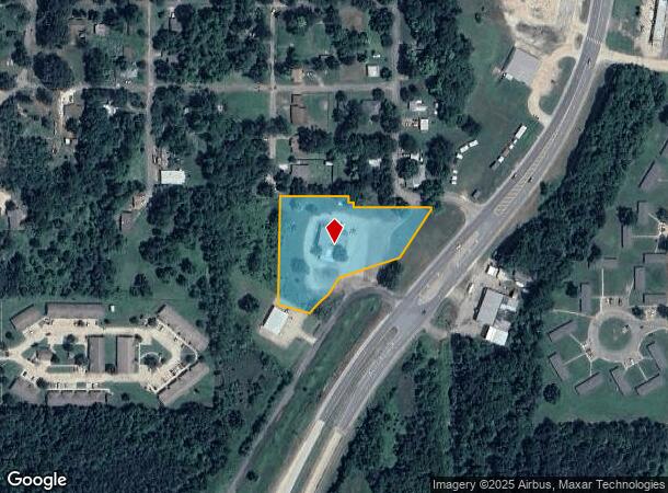 1300 S F St, Hugo, OK Parcel Map