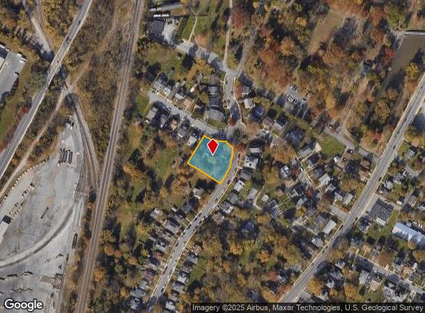  601 Highland Way, Hagerstown, MD Parcel Map