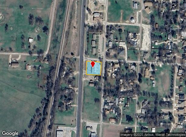  201 S Ray Roberts Pky, Tioga, TX Parcel Map