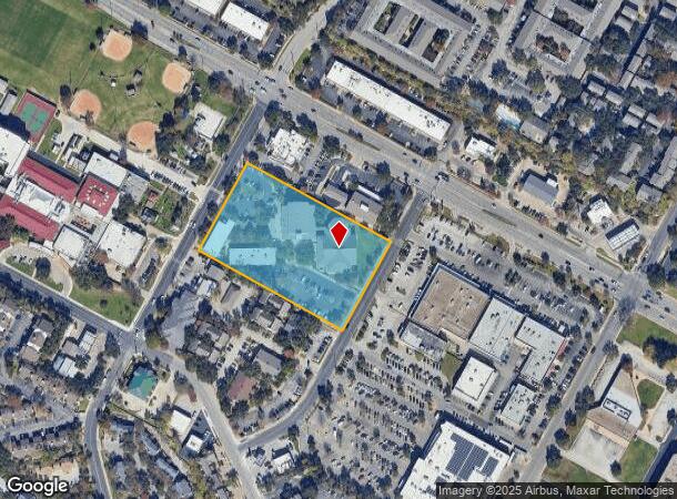 7050 Village Center Dr, Austin, TX Parcel Map